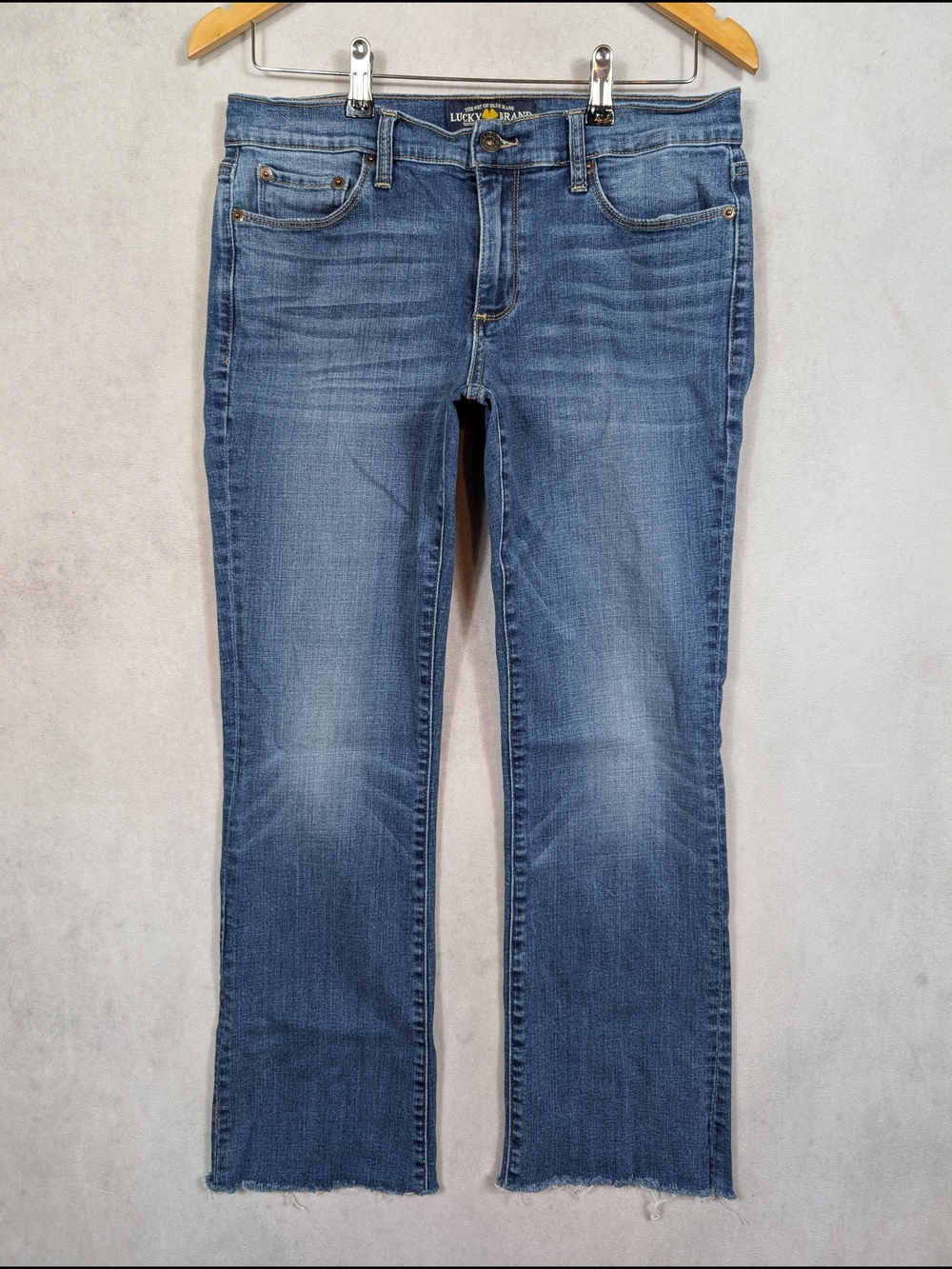 Lucky Brand Sweet Boot Jeans Women's Size 10/30 Blue Mid Rise Denim